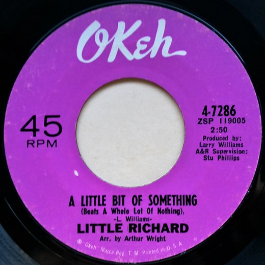 Little Richard - A Little Bit Of Something (Beats A Whole Lot Of Nothing) / Money
