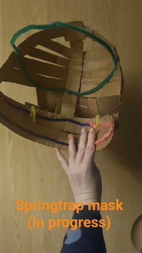 making a springtrap mask