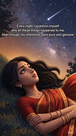 Sometimes peace isn’t found… it’s felt in the silence of the night ✨