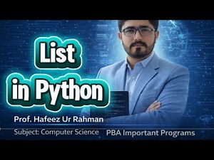 Python List Complete Tutorial | List Methods, Programs & Practice Questions | Class 11 & 12