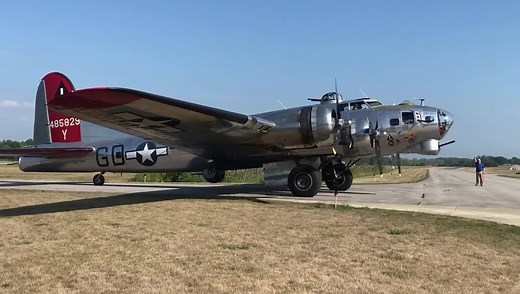 Yankee Air Museums B-17 Flying Fortress has arrived at the Liberty Aviation Museum for her last visit of the summer. Air Adventure rides are available for $475, on the ground aircraft tours are available for a modest fee. It’s a beautiful day to take a flight or just stop by to view this magnificent aircraft! | Liberty Aviation Museum