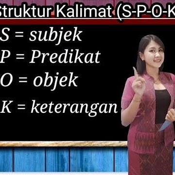 Struktur Kalimat (SPOK)