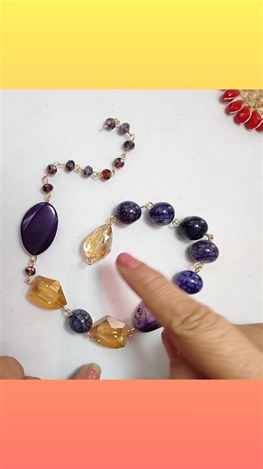 Tutorial ... Aprende engarce sencillo y realiza bellos collares en bisutería. Part 4 | C y C creaciones