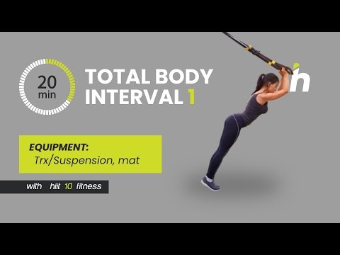 20-Minute Total Body Interval 1 | TRX + Bodyweight Workout