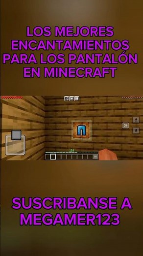 Los mejores encantamientos para los pantalones en Minecraft #minecraft