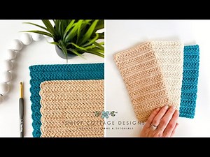 How to Herringbone Double Crochet