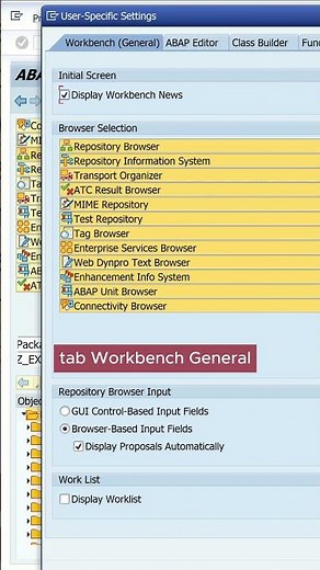 Menu customization in SE80 - more space for programs #abap #sap #se80