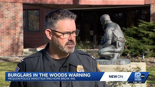 Mequon police say a South American crime group is behind several recent burglaries. Police said there's a "high probability" it's the same crime network responsible for the break-ins at homes of high profile athletes, including Milwaukee Bucks forward Bobby Portis. WISN 12 NEWS | Kendall Keys