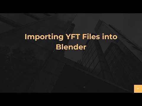 Importing YFT Files into Blender