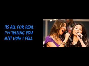 iParty with Victorious - Miranda Cosgrove & Victoria Justice - Leave It All to Shine (Lyrics)