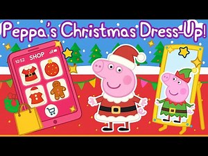 Peppa Pig Dress Up Game – Shopping for Christmas Outfits!