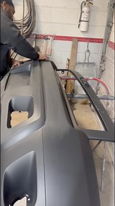Prepping New Bumpers for Paint with a Scotch Brite pad #autobody #autobodyrepair | Otis Liggins
