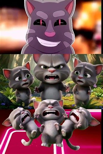 Talking Tom Exe | Tiles Hop game #shortsfeed #tom #tileshop #funny