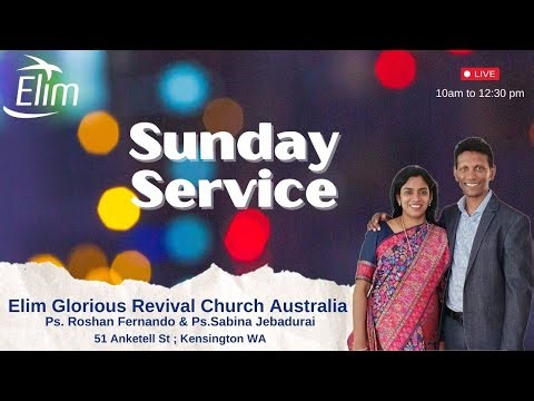 Sunday Morning Service | Ps. Sabina Jebadurai | 09 Nov 2025