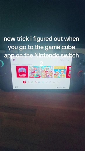 Nintendo knew they were sick as fuh for having the old console start up back #nintendoswitch2 #gamecube #secret