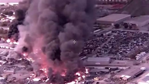 New footage shows destruction after UPS plane crash in Kentucky