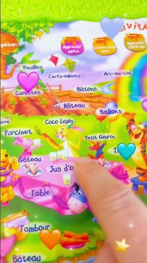 Winnie The Pooh and Friends VTech French Words Talking Toy