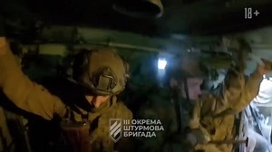 GoPro footage of Ukrainian soldiers on intense combat mission (Bakhmut region). Video