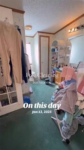 We’ve come so far since this clean 🥺 I love you guys so much 🖤#onthisday #cleanwithme #satisfying #cleantok #hoarder | Spring Cleaners
