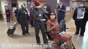 2.2K views · 68 reactions | Nearly 1000 patients have been tested positive for coronavirus at MedStar Franklin Square Medical Center since the pandemic began. On Friday, the hospital discharged their 500th patient that was hospitalized! READ MORE: https://bit.ly/2Z198dh | WMAR-2 News Baltimore | Facebook