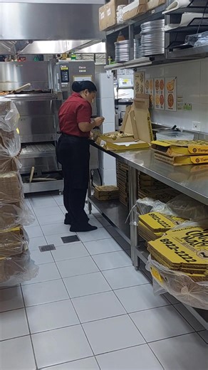 1.2K views · 11 reactions | Ganito ang Cashier kapag na-assign sa Pie Out Station | Angel's Pizza Commonwealth | Facebook