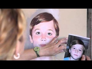 Pastel portrait process