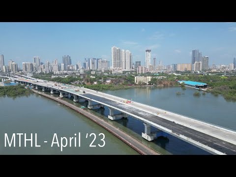 Mumbai Trans Harbour Link (April '23; Sewri end)