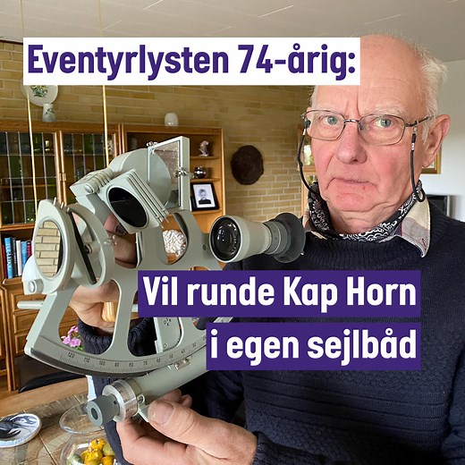 Hans Kokholm fra Nykøbing er en vaskeægte globetrotter🌎 Den 74-årige har allerede sejlet jorden rundt, men drømmer om en tur mere⛵ Nu vil søulken runde Kap Horn – en tur som ikke særligt mange tager😲 Men hvad siger konen Birthe til den plan?😬 Du kan se meget mere om den eventyrlystne morsingbo lige her👇🔗 https://www.tvmidtvest.dk/de-braender-for-noget/soeulkens-sidste-eventyr #fordivielskermidtogvestjylland #eventyr #eventyrlyst #søulk #kaphorn | TV MIDTVEST