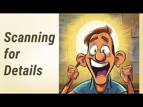 Scanning for Specific Details in Listening Comprehension