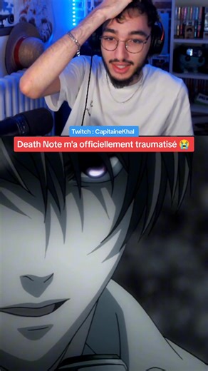 CapitaineKhal : Réactions à Death Note en Direct