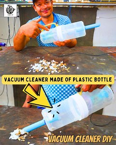 2.2K views · 97 reactions | How to Make a Vacuum Cleaner with Plastic...