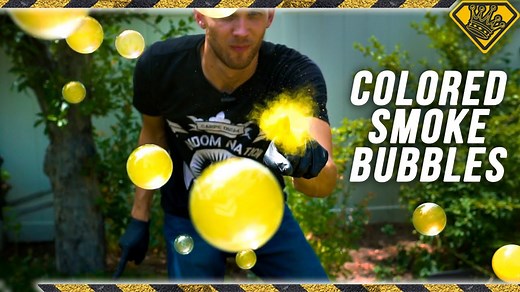 Try Making Smoke Bubbles: It Is Easier Than You Think