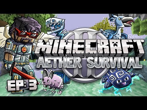 Minecraft: Aether 2 Survival Let's Play Ep. 3 - The Slider