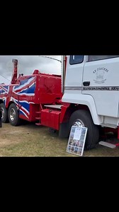 Unexpected visitor during a Ford Transcontinental truck tour interview #truck #trucks #trucker #trucking #truckshow #diesel #ford | Miss Flatbed Red