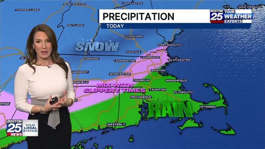 Boston 25 Tuesday morning weather