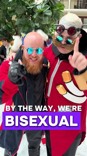 “Woah, he’s bisexual! I didn’t know that!” Ft @RealDielCosplay @fishfinger_art #magfest #sonic #cosplay #eggman #soniccosplay