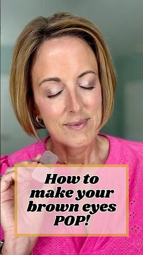 Two Eyeshadows That Make Brown Eyes Pop | Easy Makeup Over 50