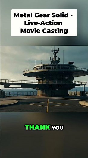 Metal Gear Solid in Live Action #metalgearsolid #gaming #movies #vfx