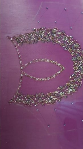 beautiful maggam work blouse design # tutorials