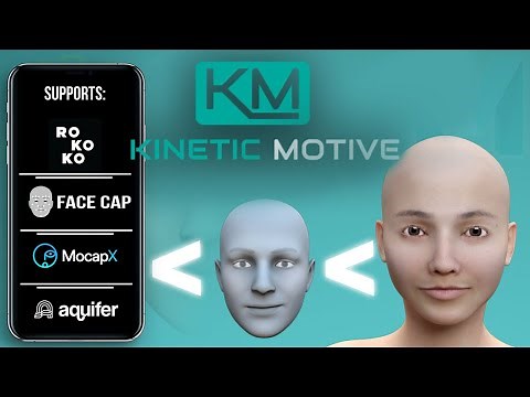 Kinetic Facial Rig | AutoRig Face | Motion Capture | Maya and Character Creator 3