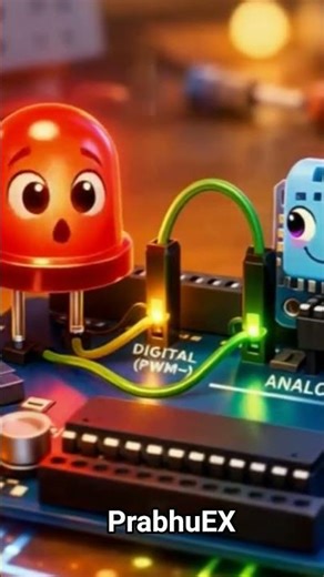 90% Students Digital vs Analog Pins में यही गलती करते हैं 😱 | Arduino Secret#arduino#electronics