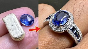 253K views · 8.9K reactions | How to make this blue diamond  ring is made | The hallmark | Facebook