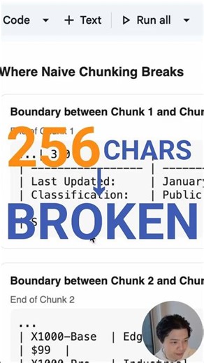 Stop Using Fixed-Size Chunking for RAG #rag #machinelearning #llm