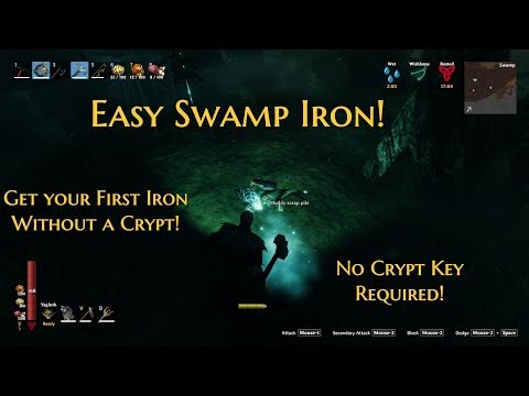 Easy (Cheesy) Swamp Iron! | Valheim