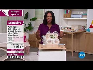 Bell + Howell 5pack Deluxe UltraWide Alien Tape