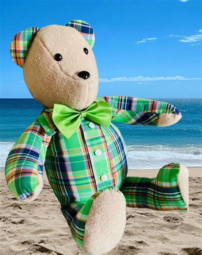 Handmade Memory Bear Keepsake: Personalized Remembrance Gift From Loved One's Clothing - Etsy