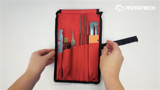 Rotatech Chainsaw File Kit