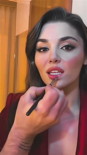 Stunning! Hande Erçel's HYPNOTIC Makeup Transformation ✨ #HandeErçel #shorts