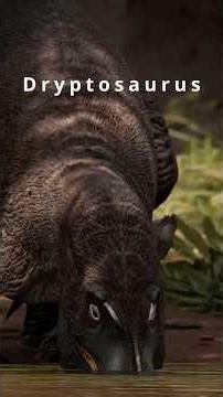 Today, Dryptosaurus! #dinosaur #pathoftitans #paleontology