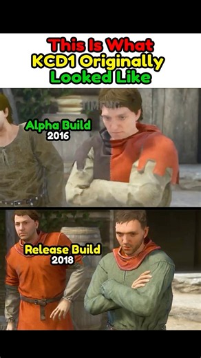 This Is What KCD1 Originally Looked Like - Alpha Build vs Release Build